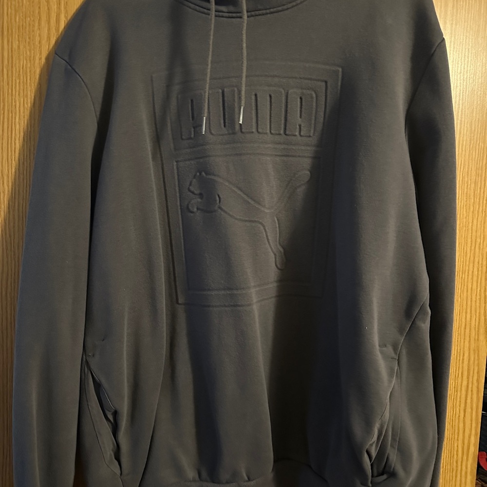 Puma Charcoal Gray Hoodie